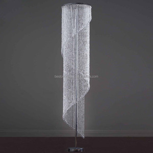 Acrilico <span class=keywords><strong>Diamante</strong></span> A Spirale <span class=keywords><strong>Lampadario</strong></span> W/stand - Product Image 1