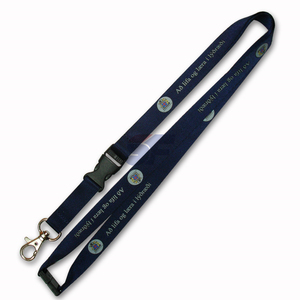 Custom Logo Keychain Lanyard Durable Nylon & Polyester Phone Tool Holder with Oeko Certification