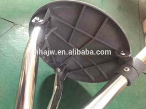 Bastón de Aluminio <span class=keywords><strong>Plegable</strong></span> Ligero para Personas Mayores AJ-916B, Bastón con Asiento y Altura Ajustable (Capacidad de Carga de 50 kg) - Product Image 5