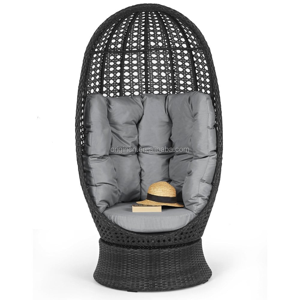 rattan pod chair