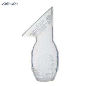 Petit tire-lait manuel approuvé sans BPA, collecteur de lait d'allaitement simple en silicone pour les mères et les bébés - Product Image 4