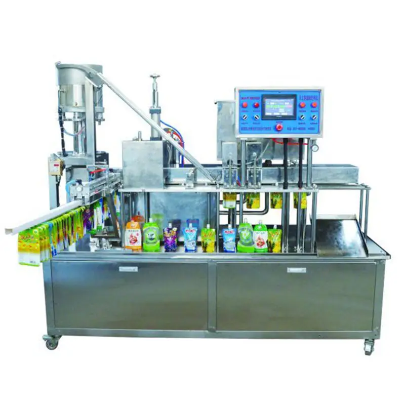 농축 된 과일 시럽 Machine 물 Sachet Printing 기계 자동 주스 Filling 기계