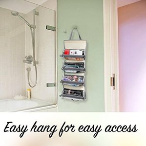 מתקפל נייד נסיעות גברים להפשיל שקיות טואלטיקה קוסמטי איפור קיט - Product Image 6