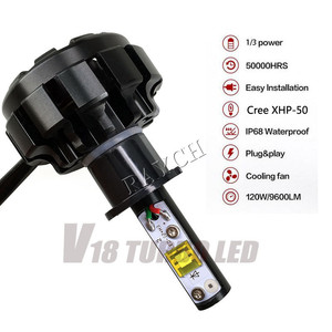 <span class=keywords><strong>2016</strong></span> Último Modelo Canbus Free Error V18 U2 CREEs H3 12 V LLEVÓ la Linterna Del Coche - Product Image 5