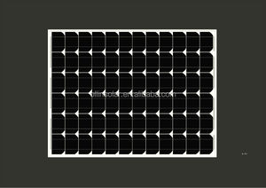 100W mono kristallines 12V Solar panel Sonnen erde Solarmodule