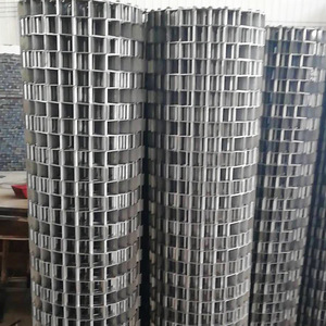 304 Stainless Steel Horseshoe Wire <span class=keywords><strong>Conveyor</strong></span> <span class=keywords><strong>Belt</strong></span> Flat Wire Mesh <span class=keywords><strong>Belt</strong></span> untuk Pemurnian Air - Product Image 3