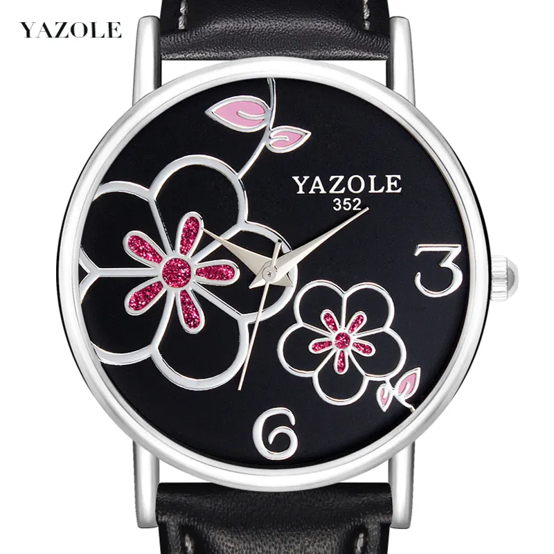 YAZOLE D 352 Unique Design Latest Lady Fashion Waterproof Wristwatch 2020 Elegant Luxury Factory Price High Quality Watch Women