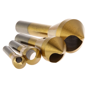 4 Mũi Khoan Mạ Titan 2-5/5-10/10-15/15-20Mm Mũi Khoan Kim Loại Bậc Trung Tâm Đục Lỗ Dụng Cụ Vát Mở Rộng - Product Image 4
