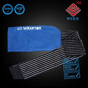 Pe Flexible/soft Reutilizable bolsa de Hielo en Gel y Envolver Con Correa Ajustable Para El Hombro - Product Image 4