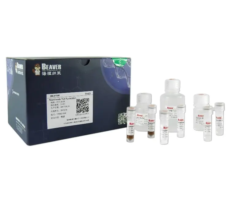 BeaverBeads PCR kit di Purificazione per enzima la digestione, sequencing e PCR.