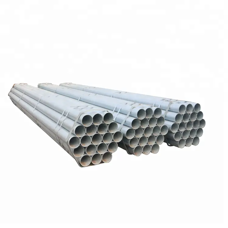 Tubo de acero al carbono galvanizado de 7 pulgadas/lista de precios de tubos de hierro galvanizado