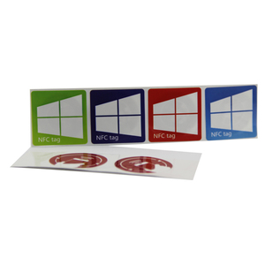 Custom Logo Afdrukken Qr <span class=keywords><strong>Code</strong></span> 13.56Mhz Telefoon Papier Rfid Nfc Sticker - Product Image 4