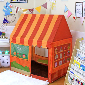 YF-W5106-casa <span class=keywords><strong>de</strong></span> juegos para niños, tienda <span class=keywords><strong>de</strong></span> campaña para interior y exterior, con diseño <span class=keywords><strong>de</strong></span> tienda <span class=keywords><strong>de</strong></span> <span class=keywords><strong>pan</strong></span> y postre, color rosa y marrón - Product Image 3