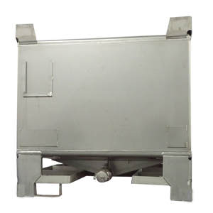 Réservoir liquide IBC en acier inoxydable 304 de 1000 L avec symbole d'emballage UN pour marchandises <span class=keywords><strong>dangereuses</strong></span> - Product Image 1