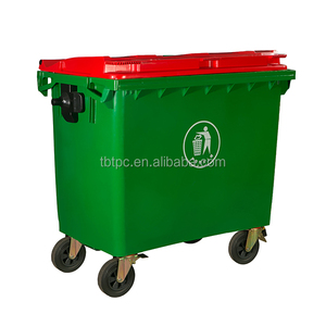 Big Wheelie Công Viên Thùng Rác 660 Lít Nhựa Các Loại Khác Nhau Của Thùng Rác Với Bìa - Product Image 5