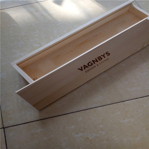 Boîte d'emballage de <span class=keywords><strong>Sabre</strong></span> à <span class=keywords><strong>Champagne</strong></span> en bois de pin massif avec couvercle coulissant Logo de timbre chaud, boîte à couteaux en bois avec doublure en mousse EVA - Product Image 3