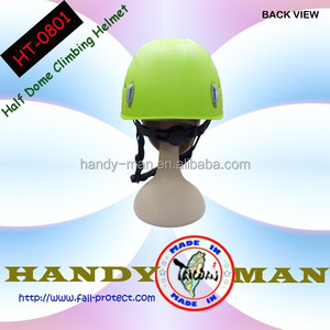 Casco de Escalada HT-0801 de Media Cúpula con Certificación CE y UIAA para Escalada en Roca, Montañismo, Acceso por Cuerda y Protección de Cabeza en Altura - Product Image 5