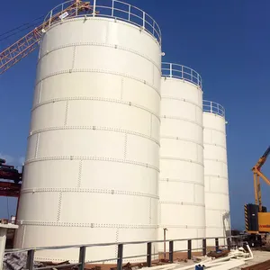 Cıvatalı hammadde depolama 1500 ton çelik silo fiyat