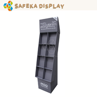 Support de plateau portable imprimé personnalisé pour la vente au détail présentoir flottant en carton pour maquillage cosmétique POP publicitaire pour utilisation en magasin