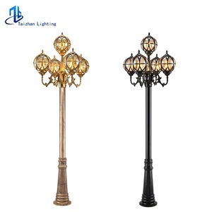 Lampe de jardin LED moderne, lampadaire <span class=keywords><strong>extérieur</strong></span>, poteau à haut mât, éclairage décoratif pour centre commercial, éclairage routier, poteau d'éclairage - Product Image 1
