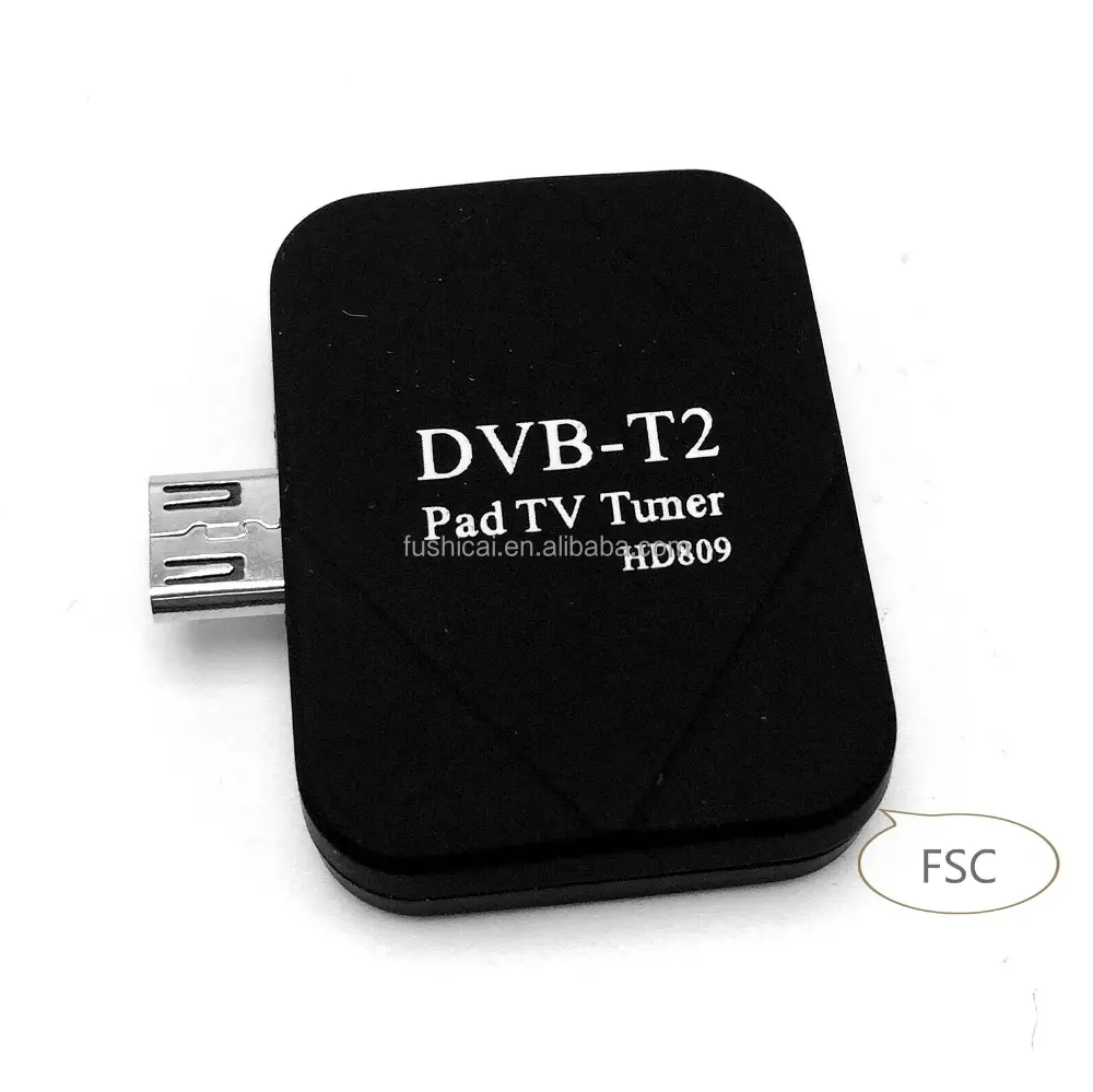 Ponsel android pad tv out/digital tv tuner dengan usb DVB-T/DVB-T2 tuner untuk ponsel dan tablet dengan fungsi OTG