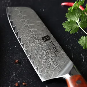 Knife Kitchen Set CLASSIC 3 PCS Professional Japanese 67 Layers Damascus Steel Kitchen Chef Knife Set