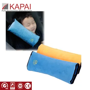 Seat Belt Harness Shoulder Pad Cover Cushion Head Support Travel Pillow Car