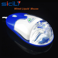 Meilleur pas cher Mignon design Flotteur 3D liquide filaire souris aqua