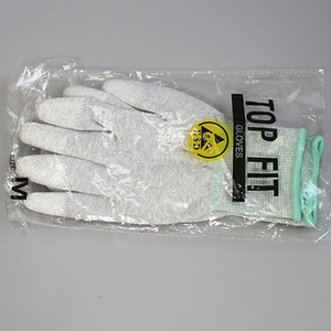 Guantes antiestáticos de alta calidad con revestimiento de Pu, guantes de trabajo cómodos de punto de poliéster - Product Image 3