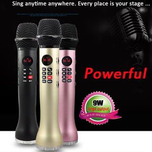 L-598, el mejor micrófono de altavoz inalámbrico, suministro de fábrica en China, micrófono <span class=keywords><strong>Karoke</strong></span> - Product Image 5
