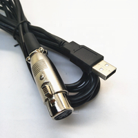 Adaptateur convertisseur de câble Audio femelle vers USB, 5-3M, XLR, Microphone