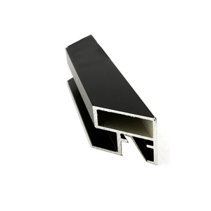 Nero verniciato a polvere estrusione di alluminio profilo per la cornice - Product Image 2