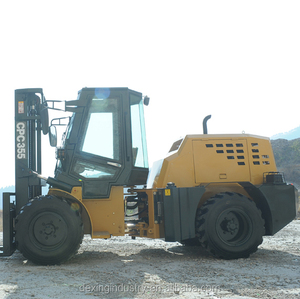 Nuovo Carrello Elevatore Articolato 4x4 Cinese per Tutti i Terreni in Vendita, Montante a 3 Stadi/ Traslatore Laterale/ Pneumatici Fuoristrada - Product Image 1