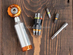 Đa Chức Năng Bạc Mini Sửa Chữa Xe Đạp Ratchet Bước Ít Công Cụ Bạc/Đen - Product Image 4