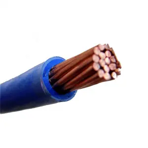 China fornecedor 6 awg cabo pvc isolado e nylon jaqueta thhn/thwn fio elétrico