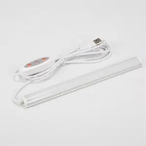 Barre lumineuse USB blanche à intensité modulable, 5v dc, 4W, 50 smd, 2835 led, barre de lumière rigide, interrupteur