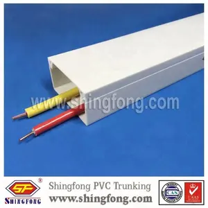 Etiopia formati calda PVC trunking 39*19/40*25/60*40mm PVC trunking tubo