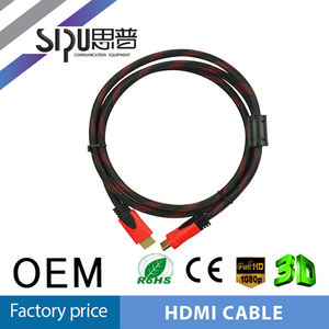 SIPU suppier Barato y de alta calidad de oro <span class=keywords><strong>cable</strong></span> <span class=keywords><strong>HDMI</strong></span> móvil a la tv - Product Image 4