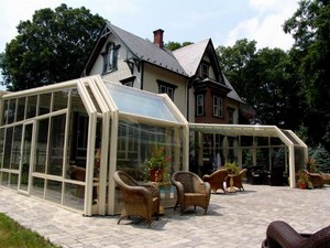 La piscina se diseño moderno Lowes de aluminio Sunrooms vidrio de marco de aluminio terraza moderno techo invierno jardín terraza - Product Image 6
