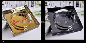 Grands <span class=keywords><strong>cendrier</strong></span> en verre/cristal personnalisé, haute qualité, livraison gratuite, Offre Spéciale - Product Image 2