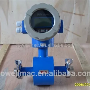 Electromagnetic flow meter with batch controller/salt water/acid flowmeter