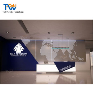 Xe Hiện Đại Xuất Hiện Chất Lượng Cao Thiết Kế Màu Đỏ Nội Thất Văn Phòng Tiếp Nhận Truy Cập - Product Image 6