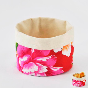 Petit panier d'épreuvage de pain en tissu de cuisine violet - Product Image 6