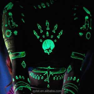 Meistverkaufte Individuelle Im Dunkeln Leuchtende Tattoos Brillante Temporäre Leuchtende <span class=keywords><strong>Tattoo</strong></span>-Aufkleber für Partys - Product Image 2