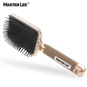 Masterlee Brand New ABS Rose Gold Scalp Massage Comb Glue Needle Paddle Comb <strong>Smooth</strong> Comb Detanling Hair <strong>Brush</strong> - Product Image 4
