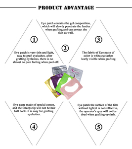 GLAMLASH OEM vente en gros <span class=keywords><strong>de</strong></span> patchs oculaires jetables avec logo personnalisé coussinets en gel pour extension <span class=keywords><strong>de</strong></span> <span class=keywords><strong>cils</strong></span> en coton outils <span class=keywords><strong>de</strong></span> <span class=keywords><strong>cils</strong></span> personnalisables - Product Image 6