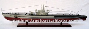 Modèle de navire de guerre en bois USS BALAO de style classique pour enfants de 5 à 7 ans - Product Image 6