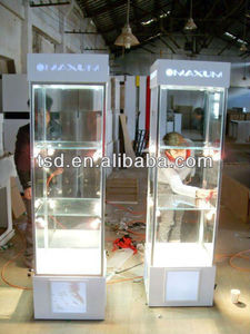 Vitrine de montre en <span class=keywords><strong>verre</strong></span>, en bois, <span class=keywords><strong>exposition</strong></span> murale, modèle, vente en gros, chine - Product Image 3