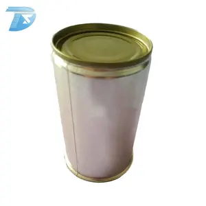 Hojalata 150 ml la comida de metal puede tapa abre fácil comida de lata de té latas contenedor
