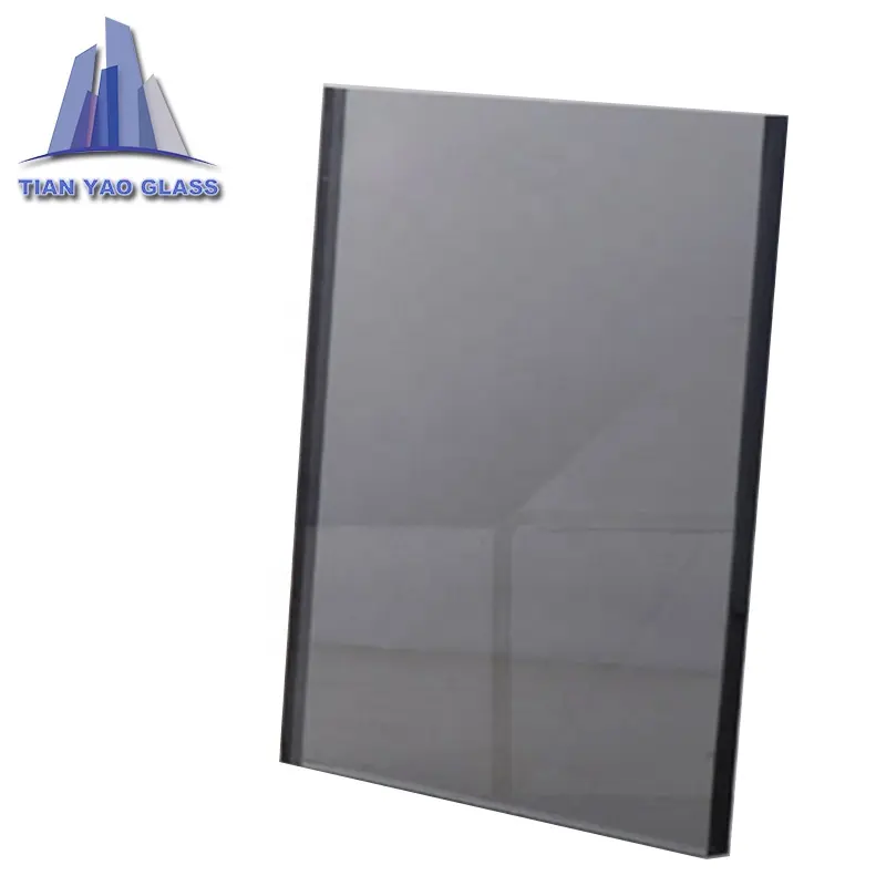 Hebei Qinhuangdao Light Grey Reflecterende Getint Floatglas